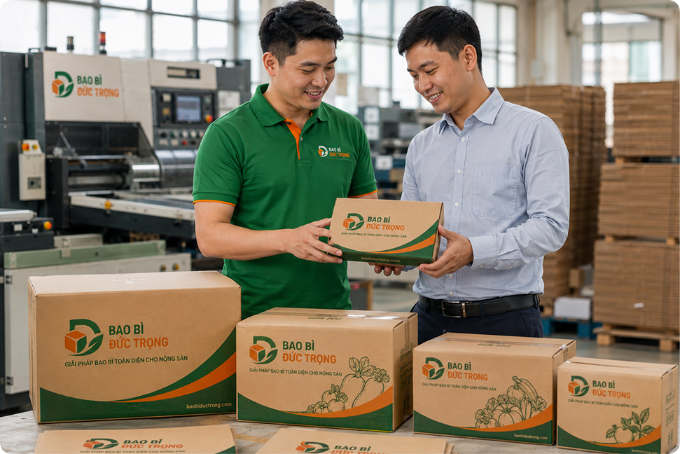 Tư vấn bao bì phù hợp